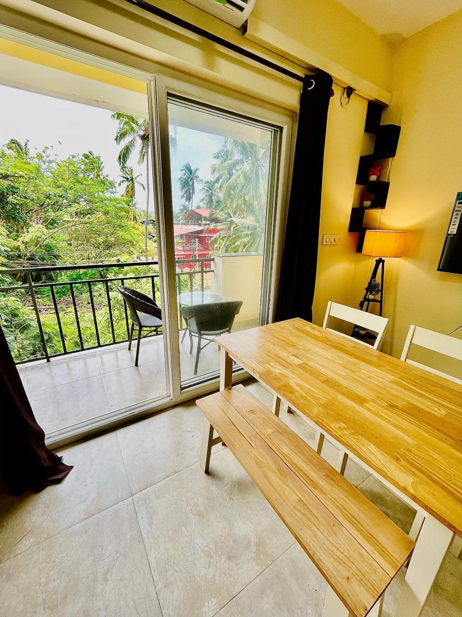 Sea Breeze 1 Bhk Apartment A12 Calangute,North Goa Nagoa Экстерьер фото